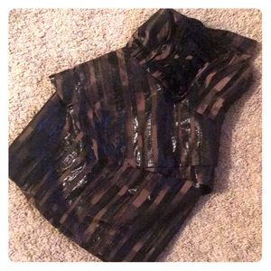 Strapless cocktail dress